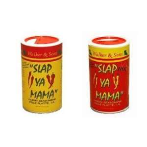 Slap Ya Mama Cajun Seasoning Original & Hot Blend 8 oz Two Pack