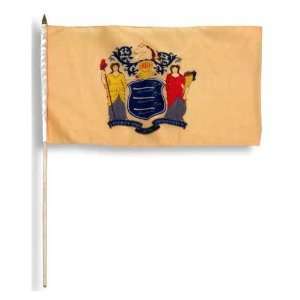  New Jersey Flag 12 x 18 inch Patio, Lawn & Garden