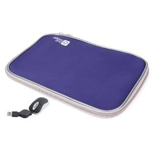  Laptop Zip Case With USB Mini Mouse (Fits Acer Aspire S3, Apple 