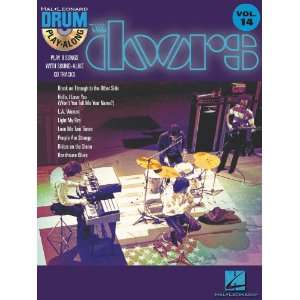  Hal Leonard The Doors   Drum Play Along Volume 14 Book/CD 