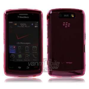   Pink Hard Gel Skin Case for BlackBerry Storm 2 9550 