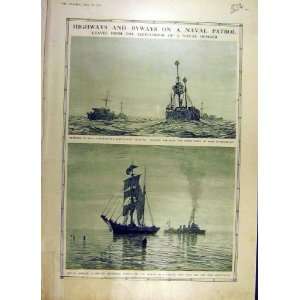  1917 Naval Patrol Destroyer British Ww1 War Navy