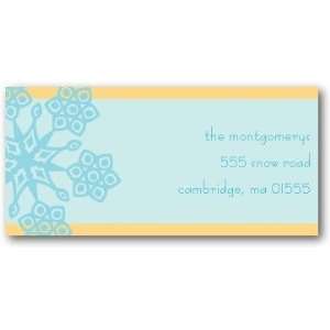  Holiday Return Address Labels   New Snowflakes By Smudge 