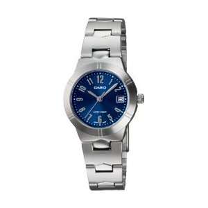  Casio Ladies Classic Silver Watch with Date SI1887 