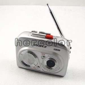 Portable Cassette Player Voice Recorder FM Radio Mini  