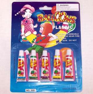 12 PKG PLASTIC BALLOONS bubble toys novelty blow up toy  