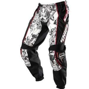  SHIFT ASSAULT PANT KIDS WHITE/RED W22