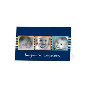  Thank You Cards   Photo Milestones Navy By Dwell Health 