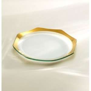  Octagon platter Handmade glass 13 1/2 platter produced in 