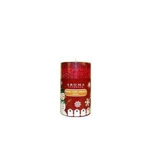 Aroma Naturals   Candle, Holiday, Peace Ruby, 3X6 