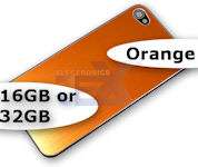 Orange Metal Full Back Plate Battery Cover Housing For IPhone 4 4G 