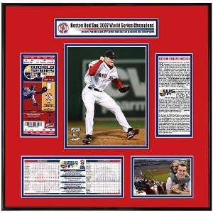com Thats My Ticket TFRBBOS07WSU6 2007 World Series Ticket Frame Game 