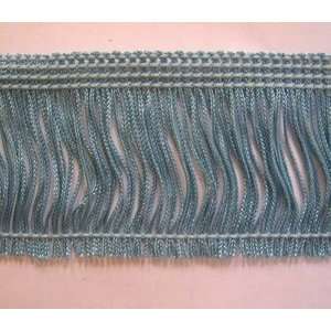   . Narrow Chainette Fringe 007 Sky Blue 2 Inch Arts, Crafts & Sewing