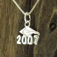 Graduation Year 2012 Sterling Silver Pendant/Charm  