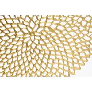 Chilewich Dahlia Placemat   Gold, Set of Eight 