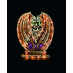   650071 26 Inch Monster Tombstone RIP with 35 Lights