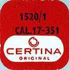 certina 17 351 coupling clutch 1520 1 