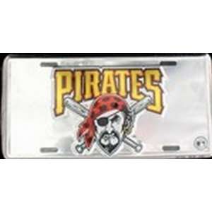  Pittsburgh Pirates MLB Chrome License Plate Plates Tag 