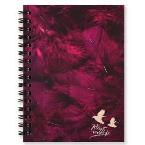 Lined Writing Journal/notebook   Spiral Bound   Violet Birds Series 