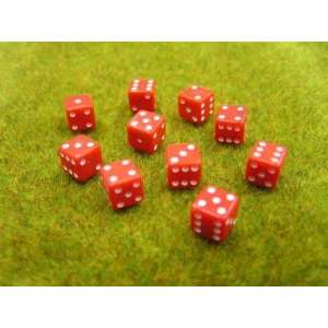  SphereWars Miniatures Life Dice (Red)(10) Toys & Games