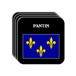  Ile de France   PANTIN Set of 4 Mini Mousepad Coasters 