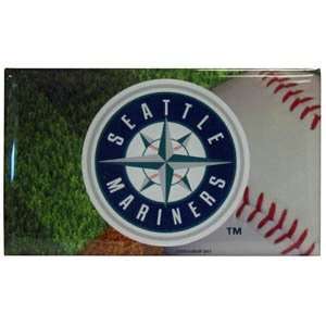  Seattle Mariners Dome Magnet 3 Inch Wide W/ Baseball 