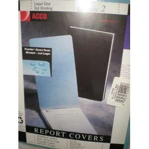  Reinforced Report Covers, Top Binding , 2 Pack, 8.5 X 14 