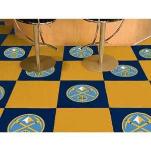  Denver Nuggets NBA Carpet Tiles (18x18 tiles 
