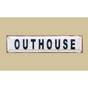  SaltBox Gifts RW730OH 7 x 30 Outhouse Sign Patio, Lawn & Garden