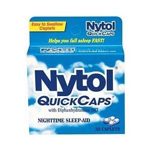   Nytol Quickcaps Nighttime Sleep Aid 32