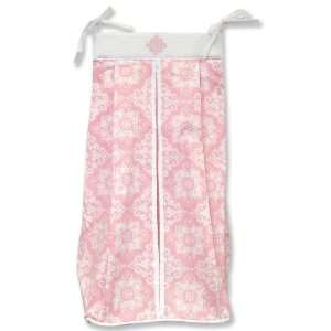  Trend Lab Versailles Pink and White Diaper Stacker Baby