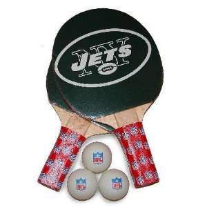    New York Jets NFL Table Tennis/Ping Pong Paddles