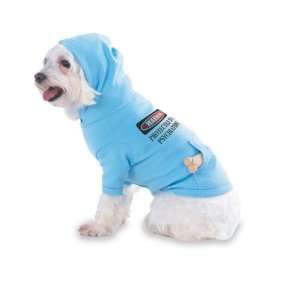  BY A PSYCHIATRIST Hooded (Hoody) T Shirt with pocket for your Dog 