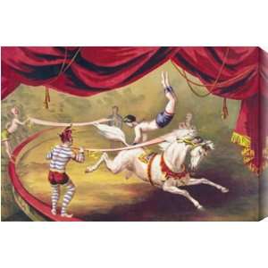 Circus Banner Act, 1825 AZV01378 arcylic art