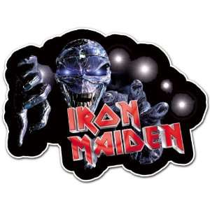   Iron Maiden Music Band Car Bumper Sticker Decal 5x4 