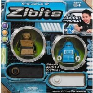  World Of Zibits Mini Robots 