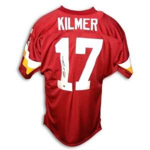 Billy Kilmer Redskins Autographed/Hand Signed Red Throwback Jersey
