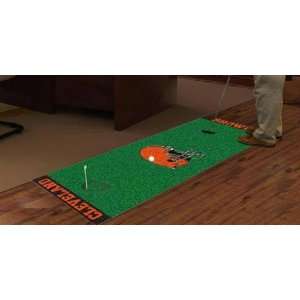  Cleveland Browns NFL Golf Putting Green Mat Sports 
