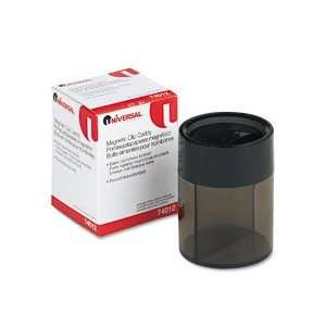  Universal® Round Plastic Magnetic Paper Clip Dispenser 
