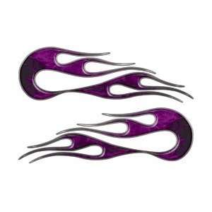 Old School Style Flames in Inferno Purple Flames