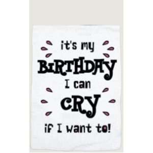 Over the Hill Birthday Crying Towel Case Pack 3