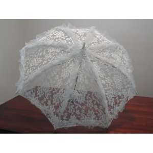  White Lace parasol 