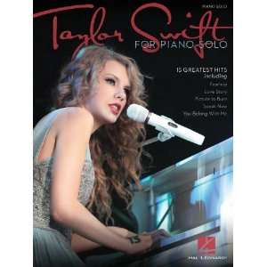  Hal Leonard Taylor Swift For Piano Solo Musical 