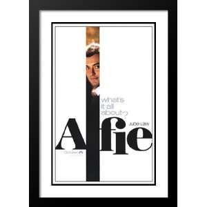 Alfie 20x26 Framed and Double Matted Movie Poster   Style A   2004 