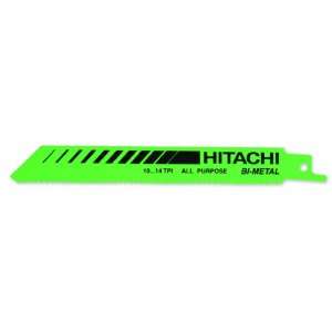 Hitachi 725330 6, 10/14 TPI, Bi Metal, All Purpose Reciprocating Saw 