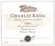 Charles Krug Pinot Noir 2001 
