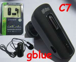 Gblue C7 A2DP Music Bluetooth Stereo Headset Metal BOX  
