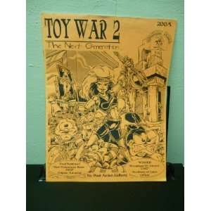 TOY WAR 2 THE NEXT GENERATION RARE VINTAGE VIDEO GAME GUIDE BOOK 200A 