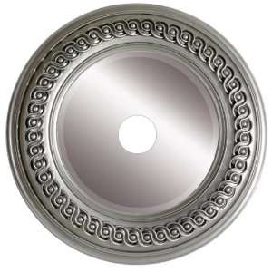   CM 210 04 Antique Nickel Mirrored Ceiling Medallion 38 inches Home