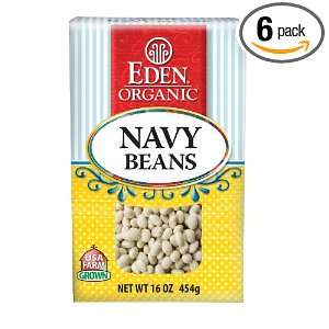 Eden Organic Navy Beans, 16 Ounce Boxes Grocery & Gourmet Food